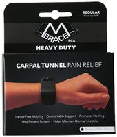 M BRACE RCA Carpal Tunnel Wrist Pain Relief (Regular, Black)