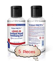 Instant Hand Gel Antibacterial Sanitizer,Portable Refreshing Hand Soap Disinfectant To Instant Skin Cleansing,Disposable Hand Sanitizer For Adults & Children, Soft And Non-irritating (60ml 5pack)