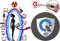 EMF Protection Anti Radiation Shield : for Phone Protection, WiFi Protection, Laptop | Lab-Tested 90% Personal Protection Devices | EMF Protector 1.5”