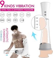 Tight Design Silicone Massage Vacuum Pump Pennis for Men Pénisgrowth Pump for Water Penísextender Length Device Male Effective Enlarge Extender Vacuum Pump for Men Silicone Massage