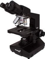 Levenhuk 850B Biological Binocular Microscope with Plan Achromatic Objectives, Moving Stage, Filters (Blue, Yellow, Green) and Wide Field Eyepieces