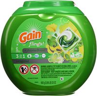 Gain Flings Laundry Detergent Pacs, Original Scent, 42 Little Pacs Capsules