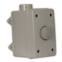 Theater Solutions OVCDG Outdoor Speaker Volume Control Gray Weatherproof Dial Switch