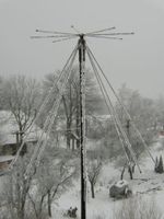Harvest 25-1300 mhz Scanner/Ham/General Coverage Discone Antenna - N Connector