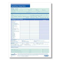 ComplyRight Payroll Status Change Notice 50PK