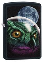 Zippo Space Owl Black Matte Lighter
