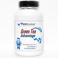 Green Tea Advantage 300mg with Ginseng and Guarana // 90 Capsules // Pure // by PureControl Supplements
