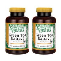 Swanson Green Tea Extract (Standardized) 120 Capsules (2 Pack)