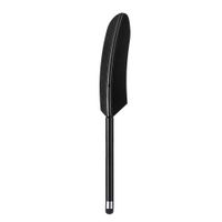 Elaco Stylus Pen, Feather Capacitive Stylus Screen Pen Compatible with iPhone Compatible with Samsung (Black)