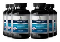 Sexual Enhancement - TONGKAT ALI 200:1 Premium Extract 400mg - Longjack Tongkat Ali - 6 Bottles 360 Capsules
