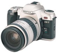 Pentax ZX-7 Quartz Date 35mm SLR Camera Kit with 35-80mm Lens