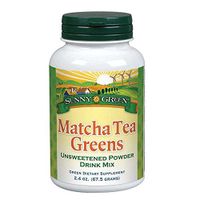 Sunny Green Matcha Tea Greens, 2.4-Ounce