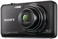 Sony Cyber-Shot DSC-WX9 16.2 MP Exmor R CMOS Digital Still Camera with Carl Zeiss Vario-Tessar 5x Wide-Angle Optical Zoom Lens and Full HD 1080/60i Video (Black)