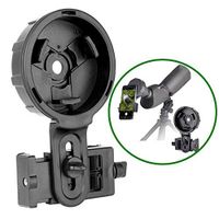 Universal Cell Phone Spotting Scope Mount Big Type Photography Adapter Mount Work with Binoculars Monocular Spotting Scope Telescope for iPhone 6Plus Samsung HTC LG and More