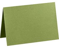 A7 Folded Card (5 1/8 x 7) - Avocado Green (250 Qty.)