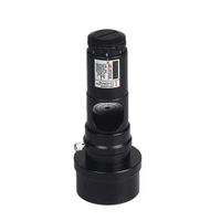Telescope Collimator With Adapter, Optical Alignment Battery Powered Accurate 7 Bright Level Professional Astronomical Eyepiece Reflector Accessories Practical Metal Portable