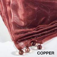 Saro Table Linen, 54", Copper