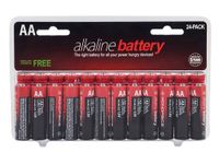 Monoprice AA Alkaline Battery 24-Pack