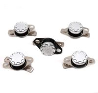 Yootop 105℃ Normally Close Thermostat Disc Temperature Control Switch 250V 10A Pack of 5