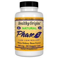 Healthy Origins Phase 2 Carb Controller 500 mg, 90 Veggie Caps
