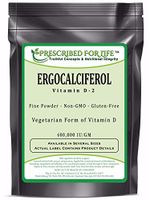 Ergocalciferol Vitamin D-2 Powder - Vegetarian Form of Vitamin D, 5 kg