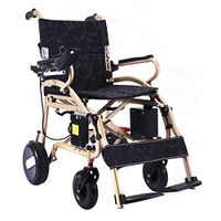 2020 Model Wide Seats Fold & Travel Lightweight Wheelchair Motor Motorized Wheelchairs Electric Silla De Ruedas Power Wheelchair Power Scooter Aviation Travel Safe Heavy Duty Mobility Aids Chair