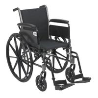 Drive Medical K3 Wheelchair Light Weight 16 with DFA & Swing Away Footrests Cruiser Iii, 45.7 Pound