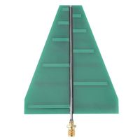 1pc Log Periodic Antenna 1.35GHz-9.5GHz UWB Ultra Wideband SMA Connector 5-6dB