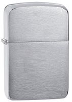 Zippo 1941 Sterling Pocket Lighter, Silver Hand Satin Finish
