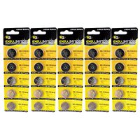 5X Exell 3-Volt Lithium Coin Cell Battery, CR2032, 200 Milliamp Hours, 5-Pack Replaces DL2032, EA2032, ECR2032, GPCA14, GPCR2032, L14, L2032, LF1/2V, LF-1/2V, RFA-35, RFA-35-11, SBT15, SB-T15, SB-T51