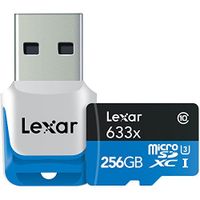 HarryWater Lexar 256GB High Performance 633x microSDXC UHS-I Memory Card - LSDMI256BNL633R