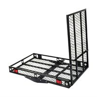 500lbs Strong Wheelchair Hitch Carrier Mobility Electric Scooter Loading Ramp