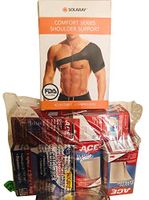 9 Pc Athletic Injury Support Elastic Bandage Injury Prevention Bundle