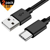 USB-C Type C Data Sync Charger Power Cable Cord for GoPro Hero 5 Session Hero 6 7 2018 Black White Silver CHDHS-501,LG V30 V20 G5 Google Pixel 3 2 XL Moto Z Samsung Galaxy S10 S9 S8 plus Charging Cord
