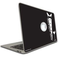 VictoryStore Electronic Device Vinyl Removable Skin Cover, Compatible with MacBook Air or Pro (13 inch) - Movie Quote -Bond. James Bond.