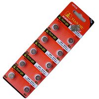 Tianqiu 10 X Ag5 Lr754 393 Sr754Sw Alkaline Battery
