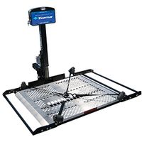 Harmar Mobility Upgraded AL301XD Fusion Universal Scooter Lift Outside Fully Automatic Carrier with Hitch Adapter & Wiring Harness