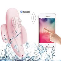 12 Vibration Modes Phone Control C Spot Massage Wand Stick,Intelligent Wireless Fast Rechargeable Vi-Bra-dor
