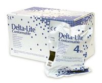 Delta-Lite Conformable Fiberglass Cast Tape by BSN Medical ( TAPE, DELTA-LITE, CAST, 4"X4YD, NEON PINK ) 10 Roll / box