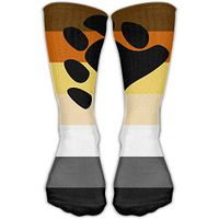 Bear And Cub Community Pride Flag Personalized Socks Sport Athletic Stockings 30cm Long Sock For Men Women