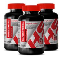 Weight Loss Tea - Raspberry Ketones 1200MG - Natural Formula - Raspberry Ketone Plus - 3 Bottles (180 Capsules)