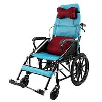 Wheelchair Medical Equipment Multi-Functional, Lightweight Folding Manual, 360% Rotation, Suitable for: Elderly/Disabled (Green, Black) Walker Assist Devices (Color : Green)