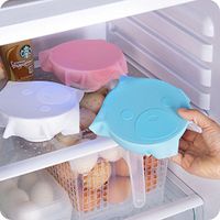 IETONE 3 Pieces Multi-Functional Food Cover Reusable Cling Film Table Placemat Coaster Kitchen