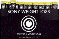 Bony Weight Loss: Citrus Flavor 60 Count Sticks with Garcinia Cambogia, Green Coffee Bean, Noni & Yacon - Diet Drink for Men and Women - Carb Blocker & Appetite Suppressant to Help Weight Loss