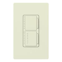 Lutron MA-L3T251-BI Maestro 300 Watt Single Pole Dimmer And Timer Switch, Biscuit