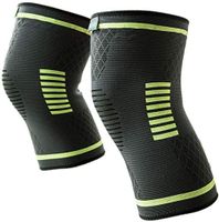 Sable Knee Brace for Women Knee Compression Sleeves, 1 Pair FDA Registered Wraps Pads for Arthritis, ACL, Running, Pain Relief, Injury Recovery, Basketball and More Sports (XLarge)