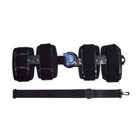Hli-SHJHsmu Knee Brace Knee Joint Protection and Fixation Bracket Adjustable Hinged Knee Brace ROM Knee Immobilizer Brace Support Orthopedic Leg (M(54cm /21.2"))