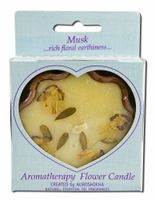 Auroshikha Flower Candles Musk