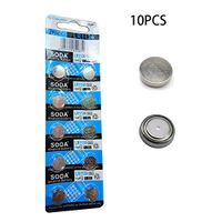 DoDoLightness Battery Alkaline LR1130 AG10 Button Cell Batteries 1.5V Button Battery 10PCS