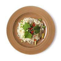 Bowl Plate European Steak Plate/Western Thread Pasta Dish/disc/Home Dish/Dessert Fruit Flat Plate/Ceramic Plate Household tableware, retro bowl (Color : 293.3cm)
